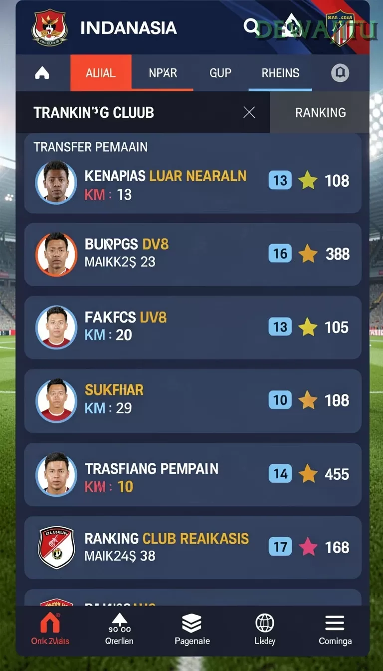 Cuplikan layar AIR168 — pengaturan akun