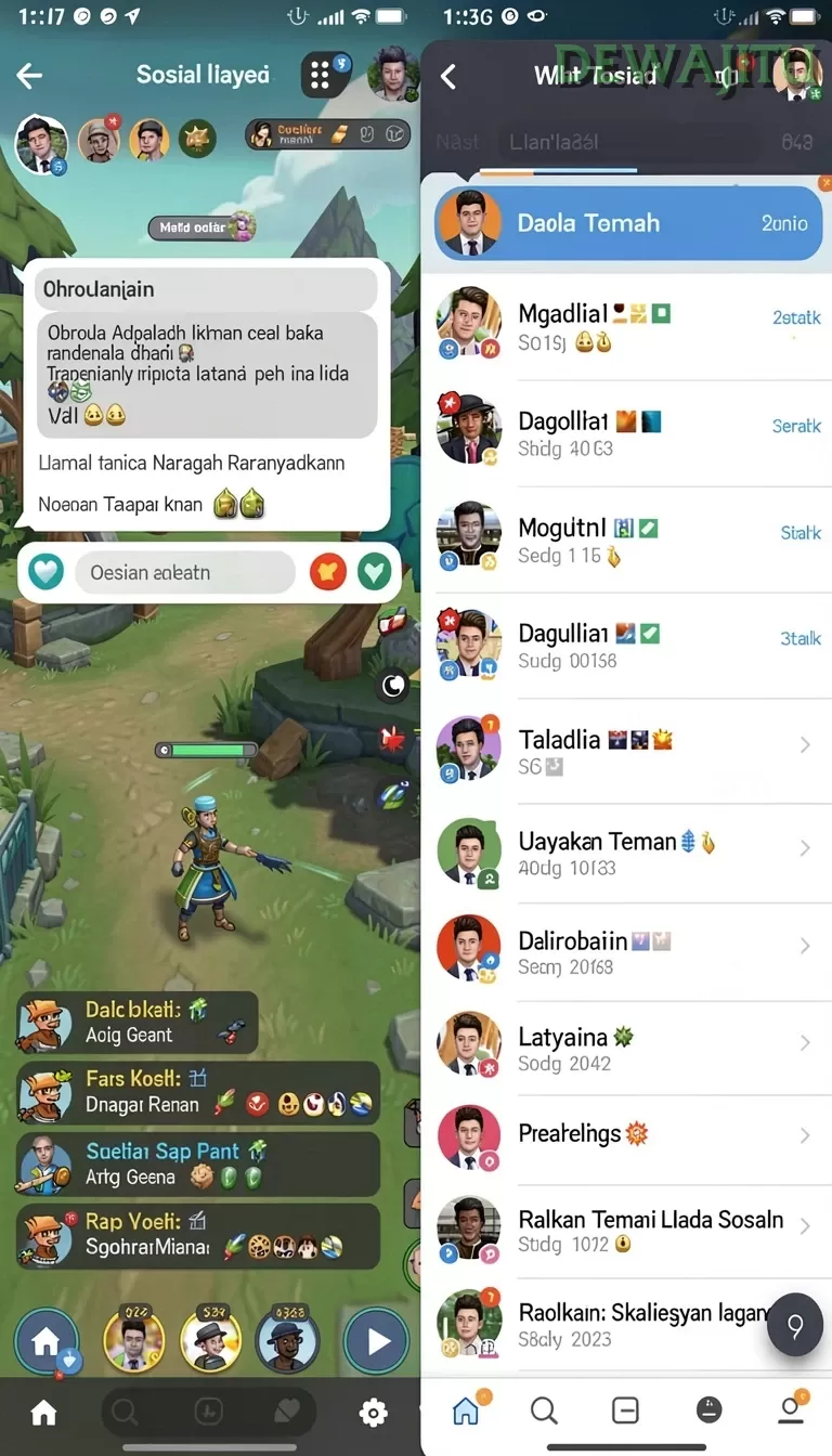 Cuplikan layar MT661 — halaman utama