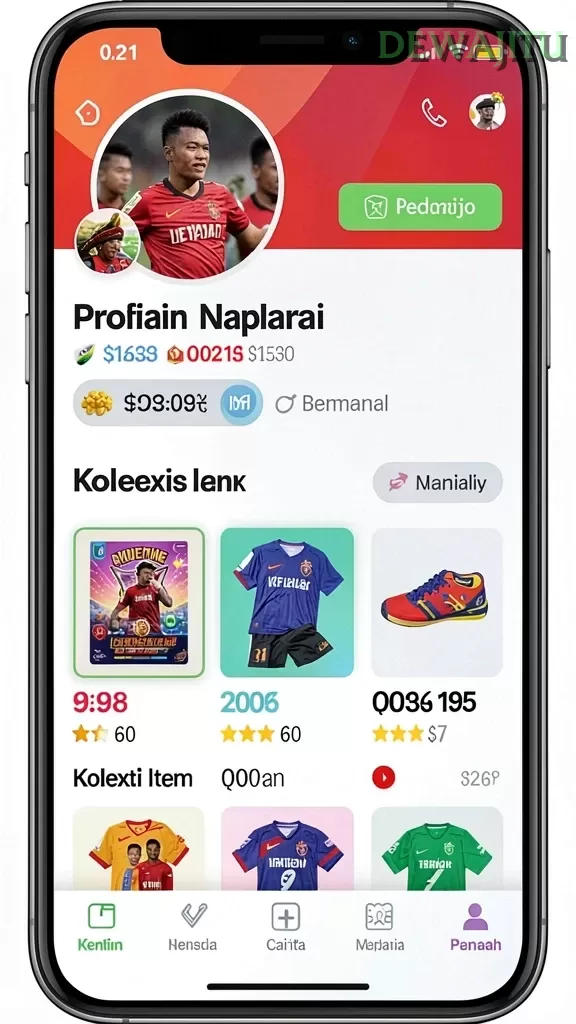 Cuplikan layar YOWESTOGEL — menu navigasi